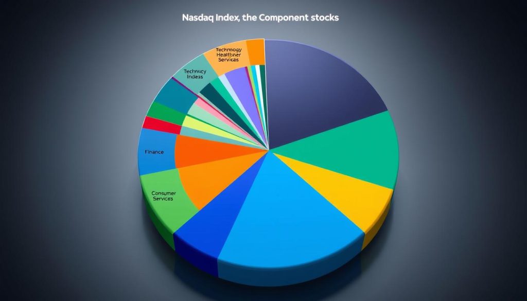 納斯達克指數成分股分布