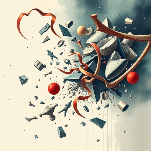 Abstract risk illustration in finance