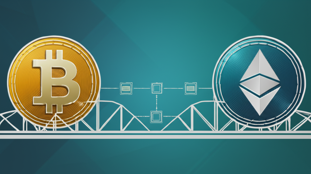 手將比特幣放入數位金庫，並從中鑄造出 ERC-20 WBTC 流入 DeFi 生態系統