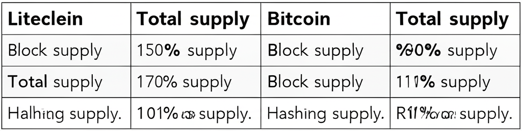 萊特幣技術演進的視覺化時間軸，包含隔離見證（SegWit）、MimbleWimble擴展區塊（MWEB）和即將推出的LitVM圖標，展示其在數位貨幣創新與隱私增強方面的持續發展。