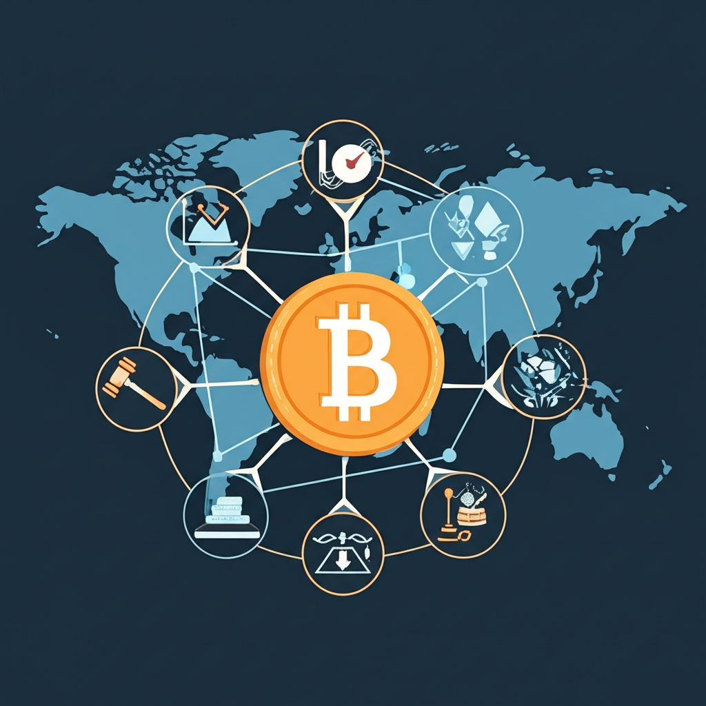 一台比特幣挖礦設備在水力發電廠旁運作，象徵綠色能源挖礦。